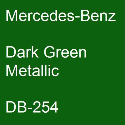 Mercedes-Benz, Dark Green Metallic, DB-254.